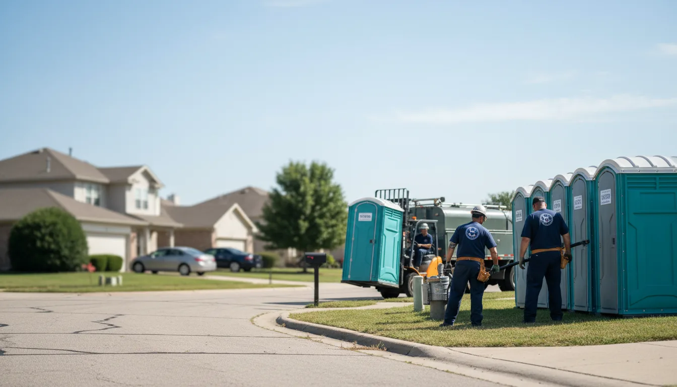 Porta Potty Rental in Valencia, PA near me